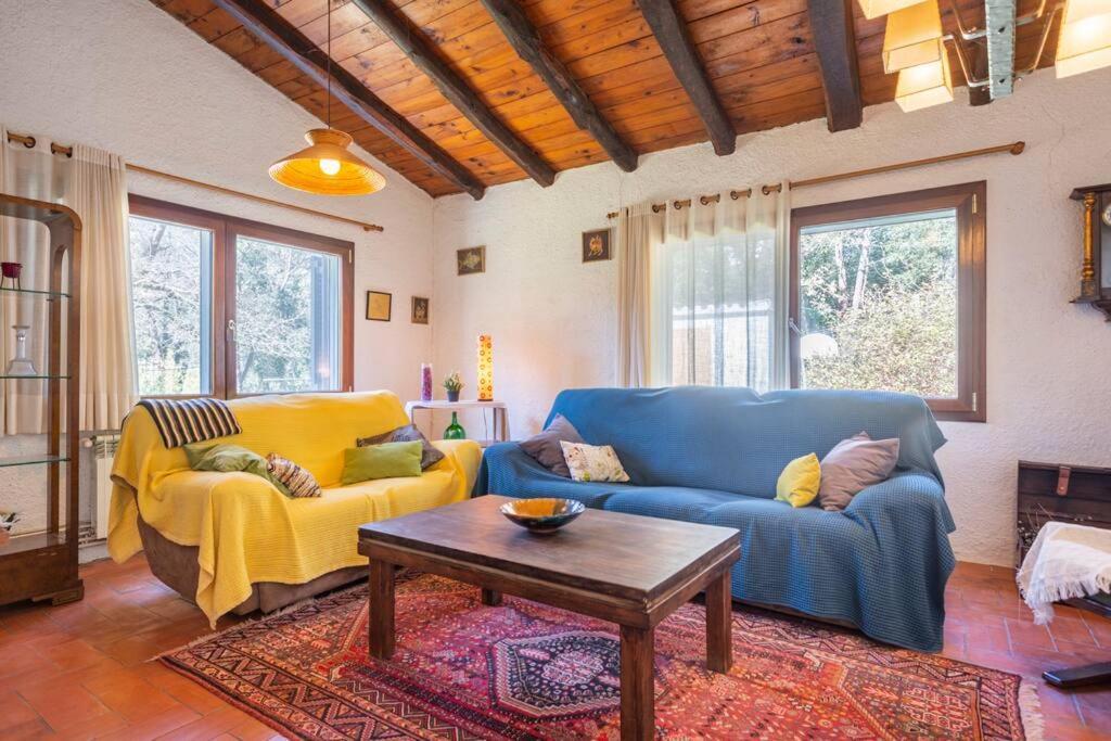 Casa Con Piscina Cerca De Girona Villa Esterno foto