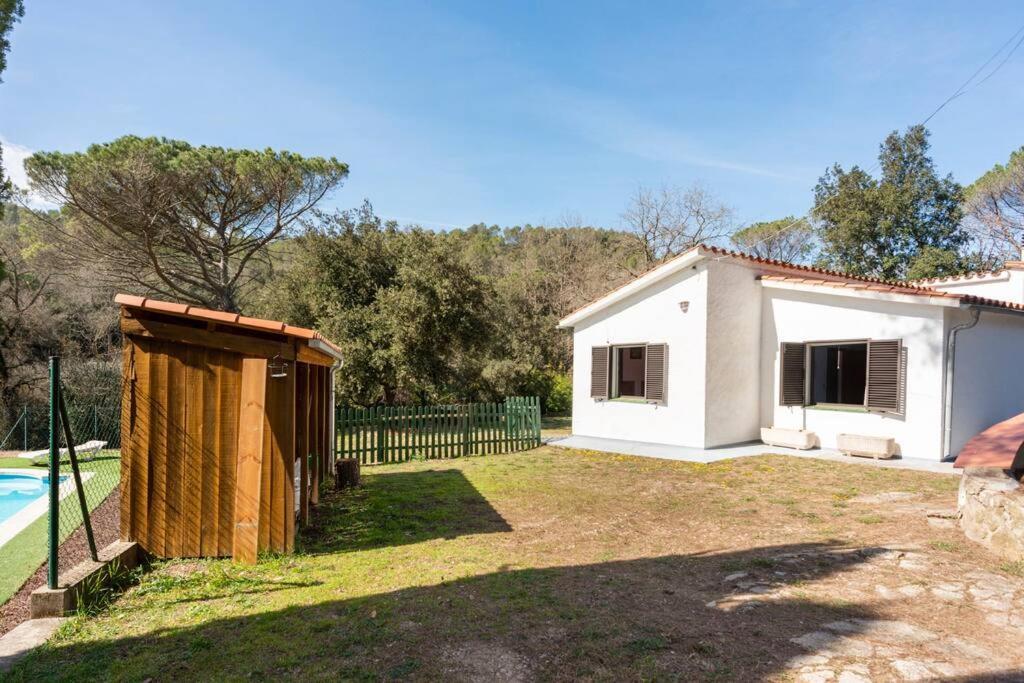 Casa Con Piscina Cerca De Girona Villa Esterno foto