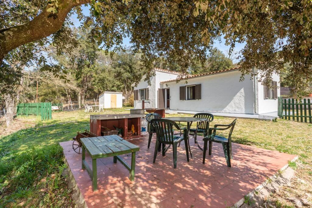 Casa Con Piscina Cerca De Girona Villa Esterno foto